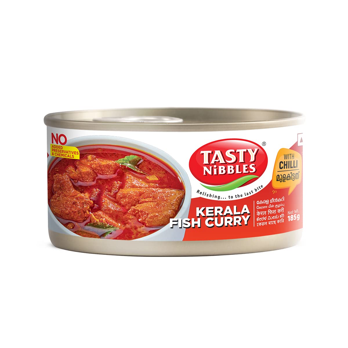Tasty Nibbles Ready to Eat Kerala Fish Curry with Chilli 185g
