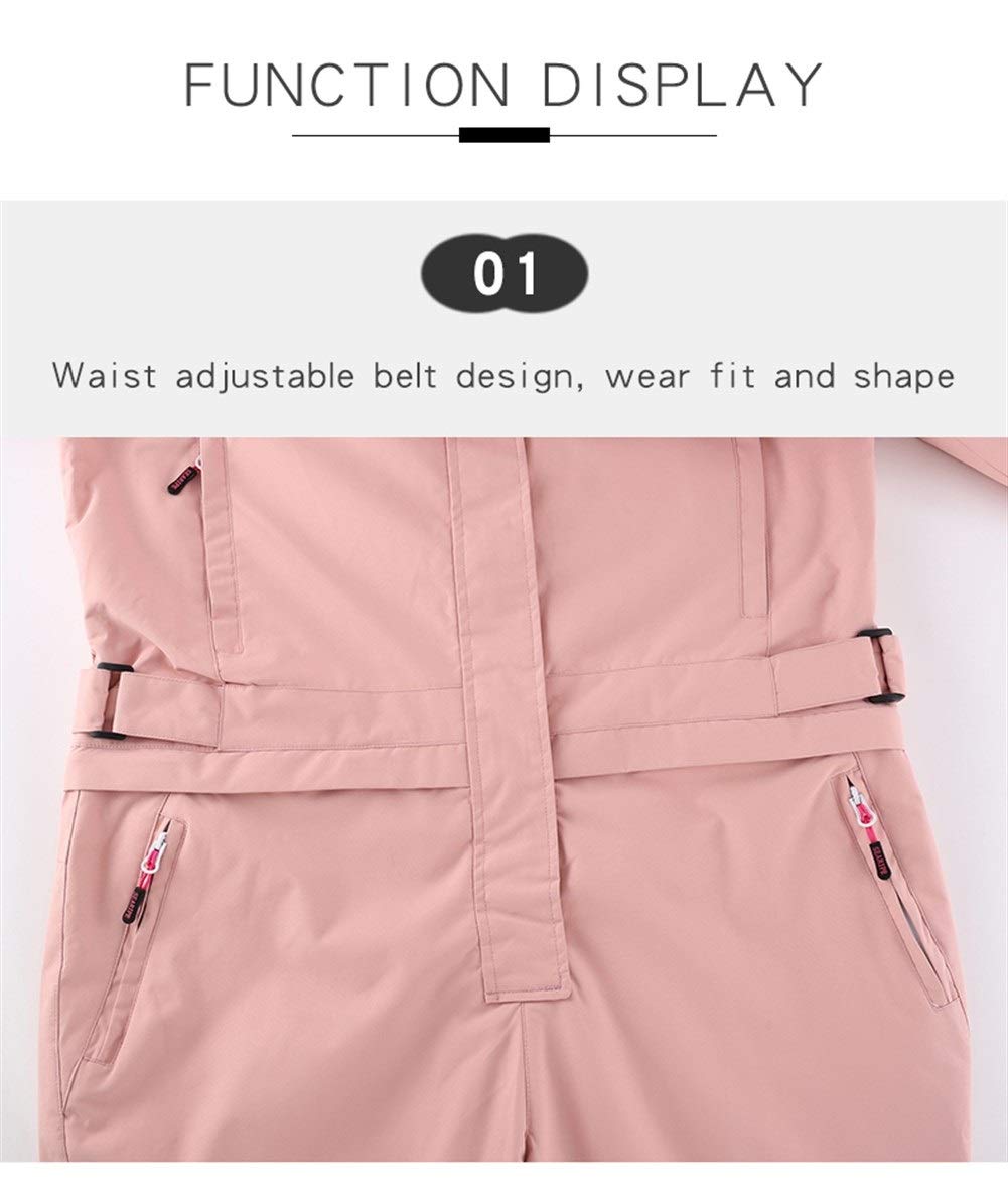 Uomini o Donne di Sci del Vestito Tuta Impermeabile Coppia Outdoor Attrezzature sciistiche Set Un Pezzo Coppie Abbigliamento Skateboard Un Pezzo Tuta da Sci