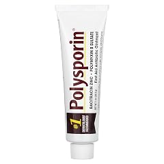 Polysporin First Aid Antibiotic Ointment Without Neomycin Travel Size 1 Oz Tube