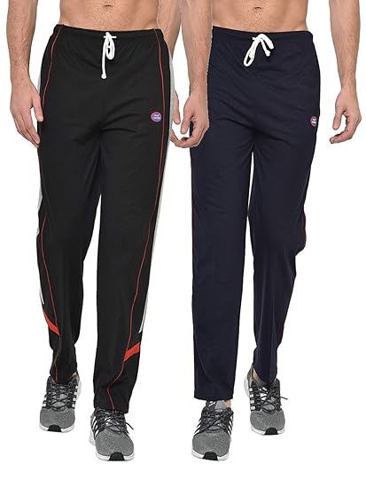 Men's Regular Fit Trackpants (Pack of 2)