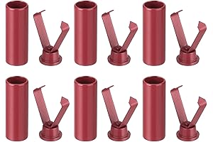 uxcell Double-hole Space Aluminum Shoelace Tips