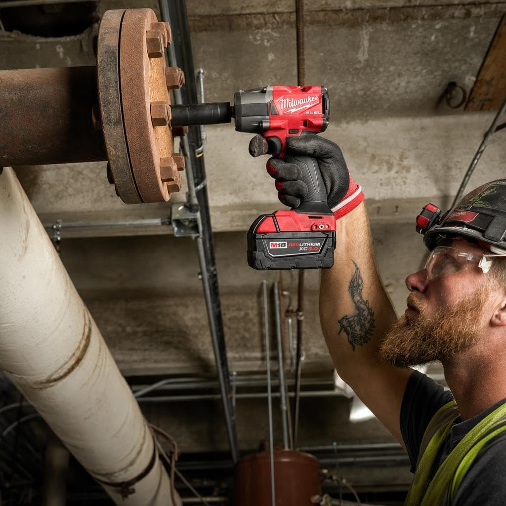 Milwaukee MWK2960-22R 0.75 in. 18V Brushless Mid-Torque Impact