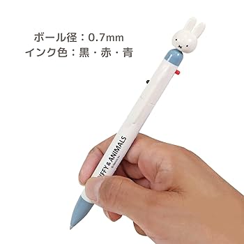 みぃふページ Amazon | ミッフィー 3色ボールペン ミッフィー&アニマルズ 0.7