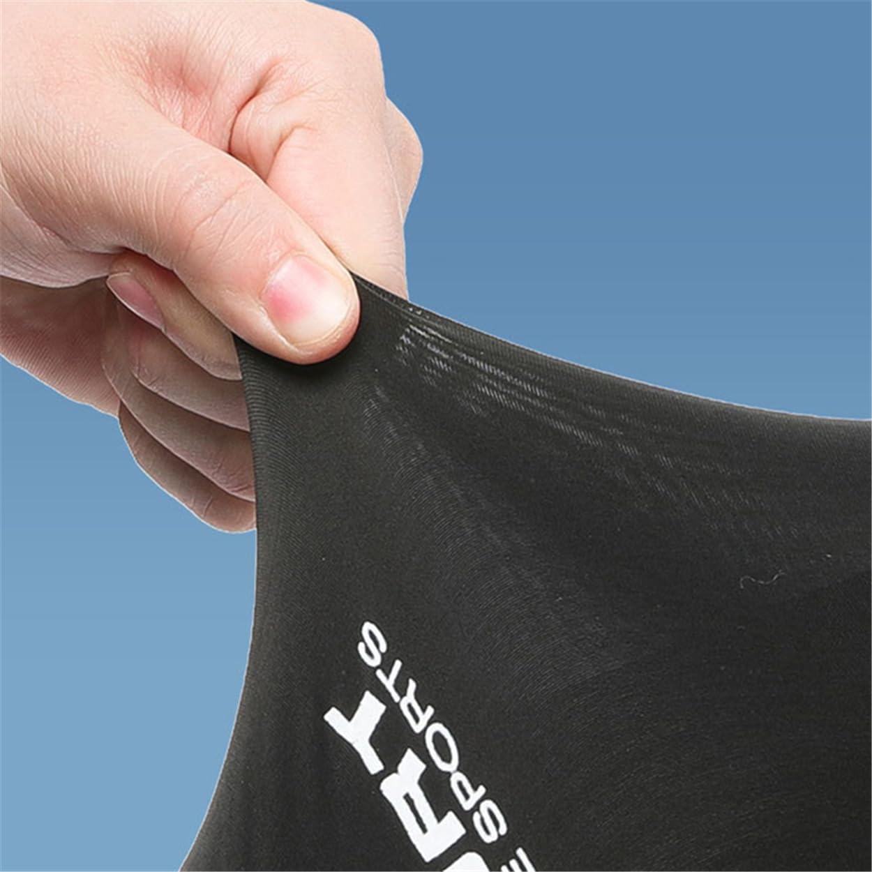 Inf-way Sun UV Protection Arm Sleeves for Men Women Driving Cycling Sports Cooling Long Sleeves with Thumb Holes