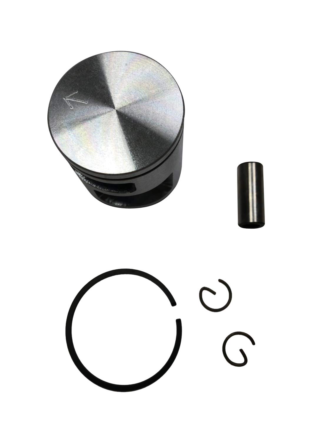 Kit de anillo de pistón de 41 mm, compatible con Husqvarna 435 435E 440e 440 E motosierra OEM 502625002 502625007