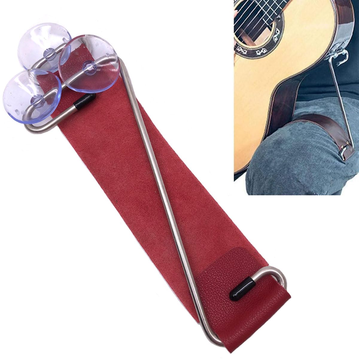 Guitar Rest Leather Classical Guitar Support