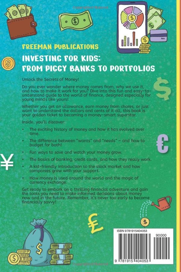 Investing for Kids: From Piggy Banks to Portfolios - A Fun Guide to Financial Literacy for Ages 8-12 - Image 2
