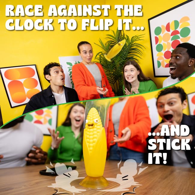Big Potato Chicken vs Hot Dog Corn Cob Solo: The Ultimate Challenge Party Game for Flipping-Fun Families. Perfect Board Game for Outdoor Play Garden Parties and Game Nights - Image 3