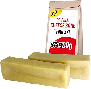Bâtonnets Fromage pour Chien - Friandises à Mâcher Longue Durée - 100% Naturel - Traditionnelle Himalaya - Fabriqué en Belgique - Taille XXL