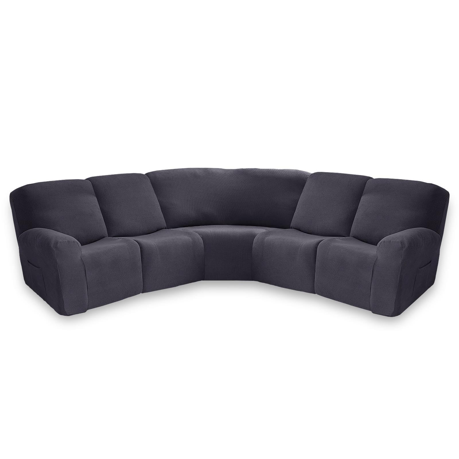 SDYdsgE sofa cover， Non Slip Sofa Cover Set 5 Seater Slipcovers with Recliner Chair Couch Cushion Covers(#1)