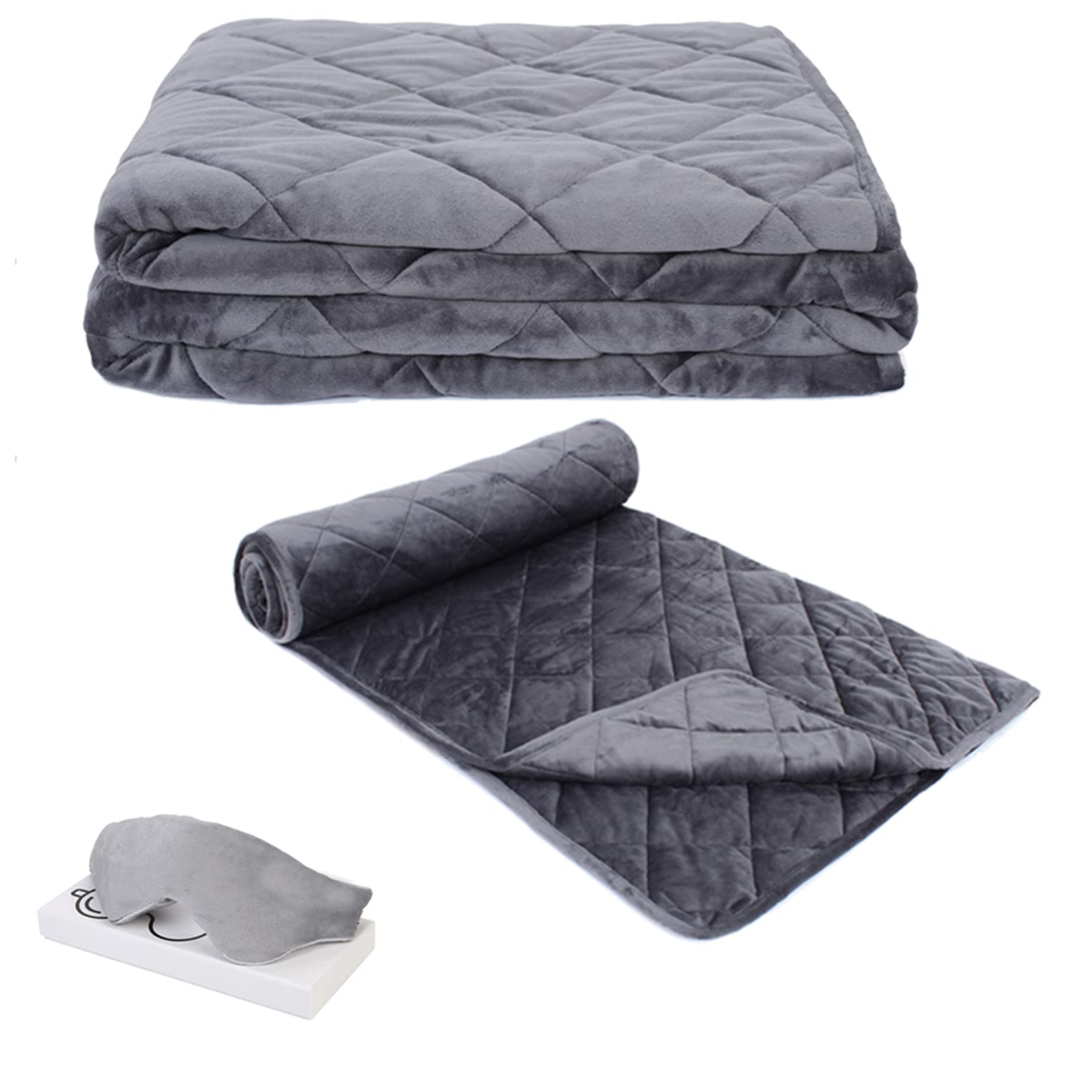 Buy Mianzi Luxury Minky Weighted Blanket For Adults and Teenagers With