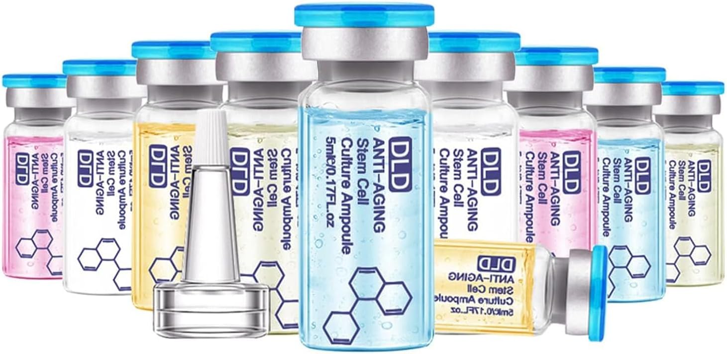 Essence BB Glow Serum Starter Kit - 10 Small Bottles, Achieve Flawless Results With BB Glow Serum For Microneedling Treatment