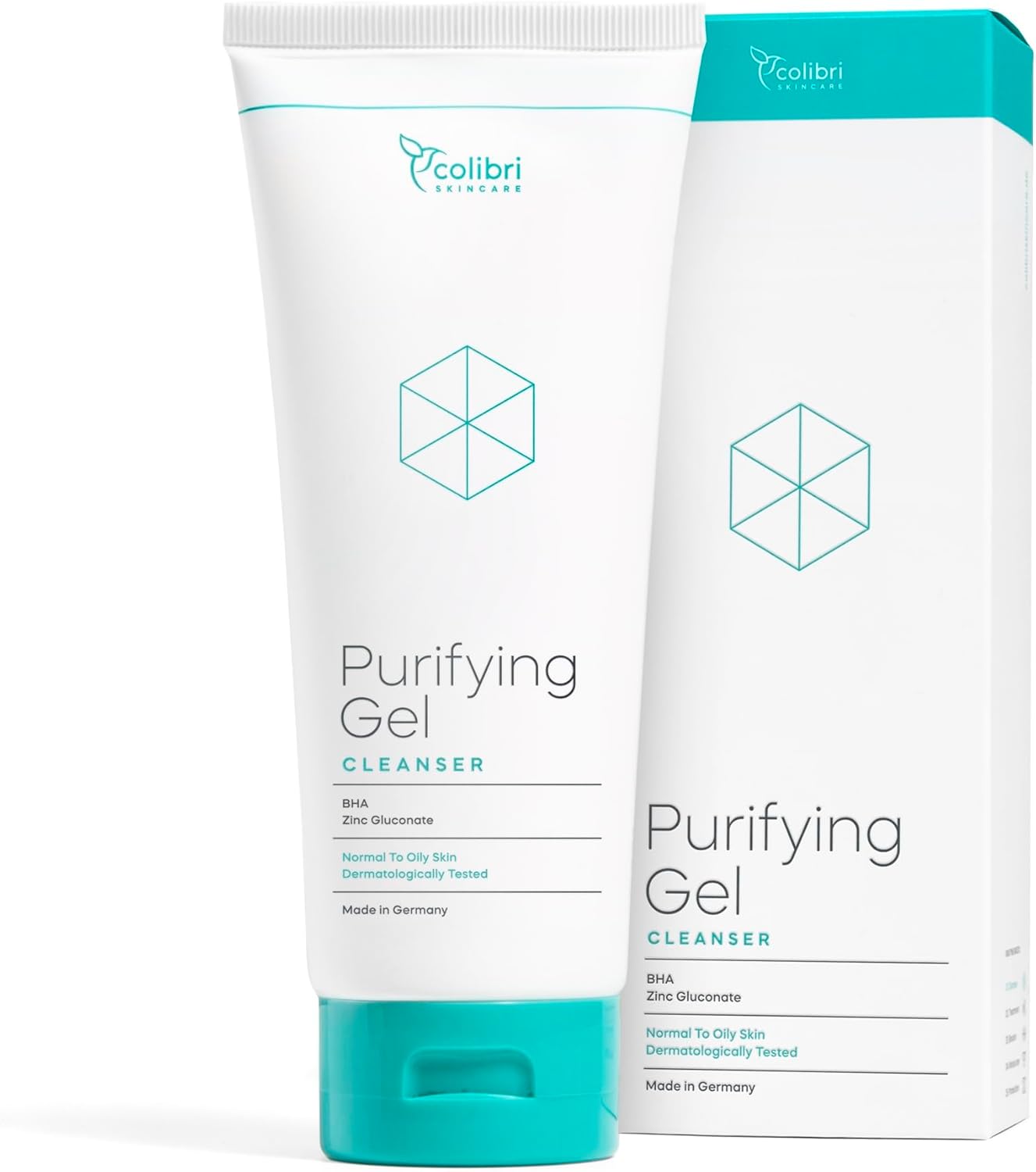 Purifying Gel Cleanser 200ml – bekend van TikTok en Instagram – Reinigingsgel voor het gezicht met salicylzuur (BHA) voor een intensieve, diepgaande gezichtsreiniging
