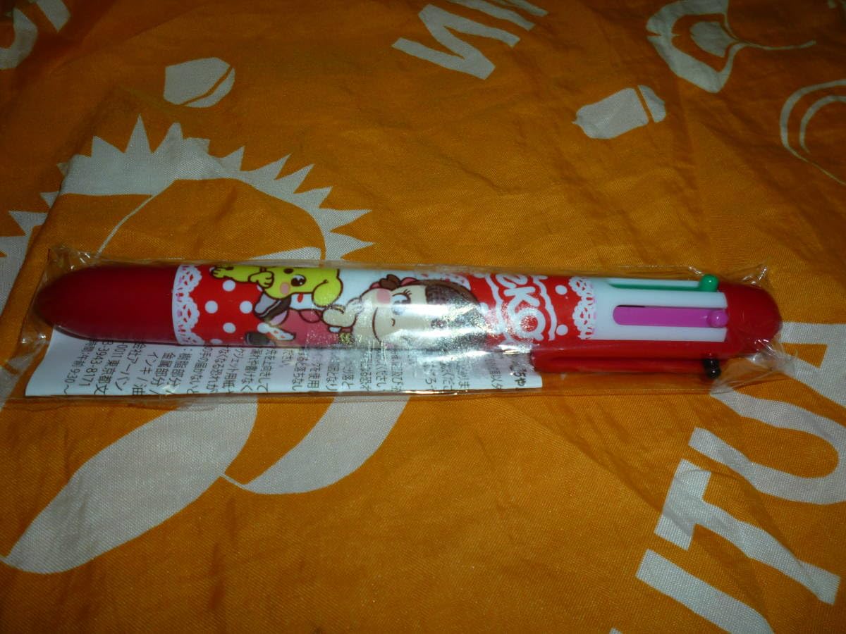 RAKOちん⭐︎ Amazon.co.jp: Fujiya Peko-chan 6 Color Ballpoint Pen : Office Products