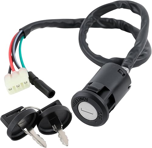 Carbhub Interruptor de encendido wllaves para Honda TRX250 Recon TRX250EX Sportrax TRX250TE Recon ES TRX250TM Recon Sportrax 400 TRX400EX 2x4