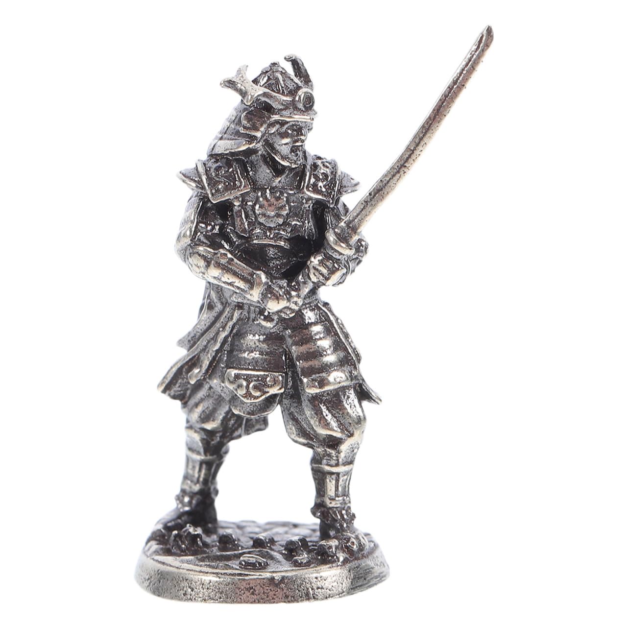 Alasum Samurai Figure Statue Cupronickel Japanese Figurine Miniature Medieval Samurai Col…