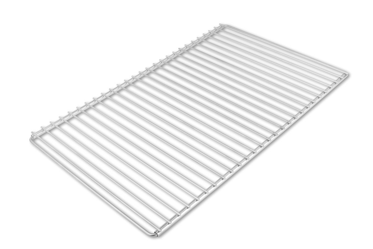 Ruszt do grillowania ze stali nierdzewnej o regulowanej szerokości 60 – 70 x 37 cm, wykonany z europejskiej stali nierdzewnej, regulowany ruszt do grillowania, wysuwany