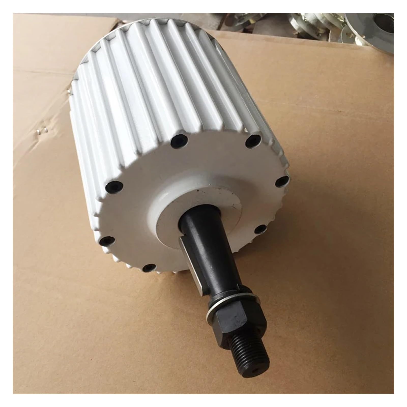 Turbina eolica, neratore elettrico ad alta efficienza 20000W 24V 48V 96V 120V Motore a turbina a basso numero di giri con alternatore a magnete permanente 20KW base(TAPER SHAFT_380V_20KW)