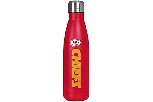 FOCO NFL unisex-adult NFL Team Logo Wordmark Chill Water Bottle