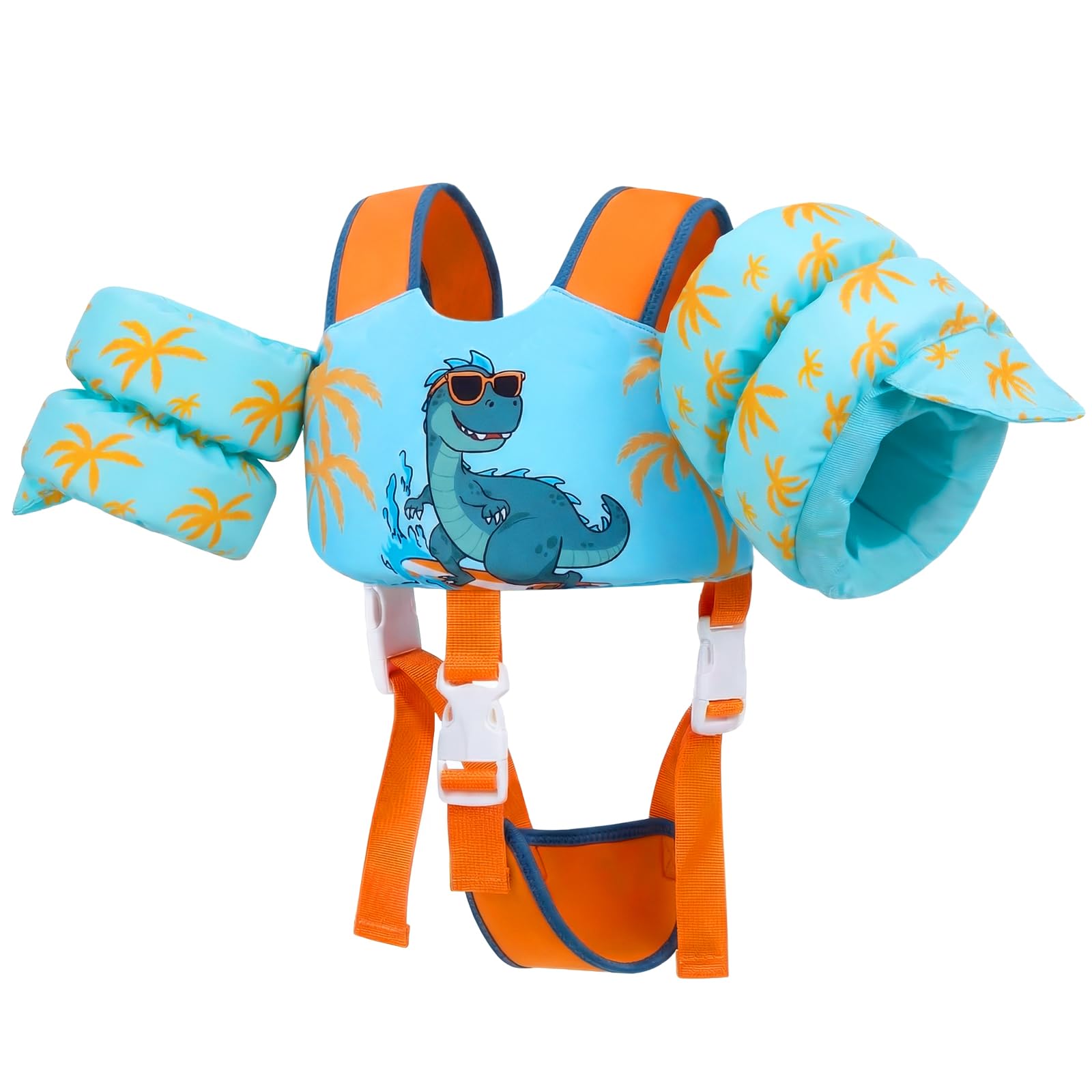 Gogokids Puddle Float Jumper 24-66 Pounds, Toddler Swim Vest Kids Floaties
