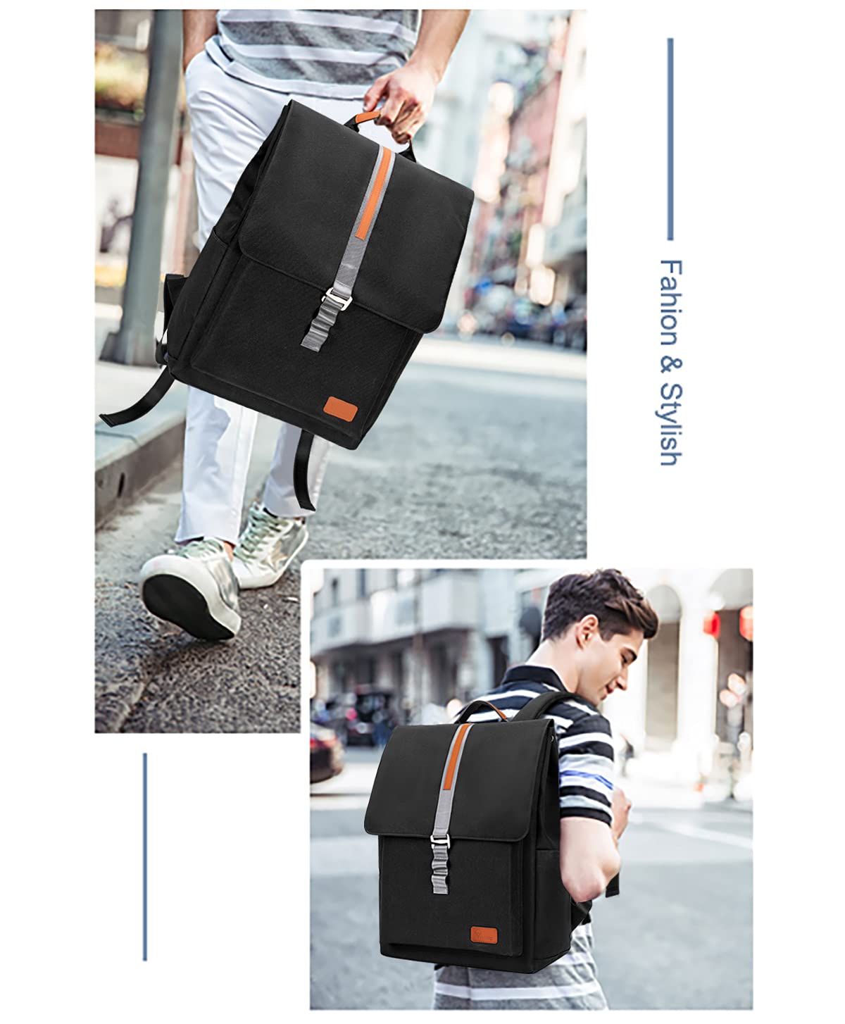 Buy Voova Laptop Backpack for Men Women, Waterproof Back pack Work Bag with 14 15 15.6 Inch