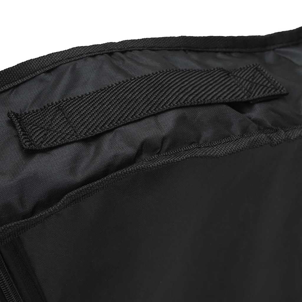Gitarrentasche für 1/2 Klassikgitarre Schwarz 94 x 35 cm aus Textilgewebe, Gigbag mit Gurt und Griff, Instrumententasche für Transport, Schutz und Aufbewahrung