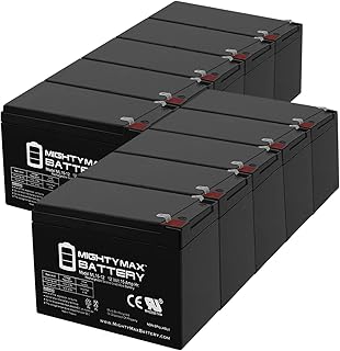 Mighty Max Battery ML15-12 12V 15AH F2 SLA Battery for Hoveround Activa Wheelchair - 10 Pack