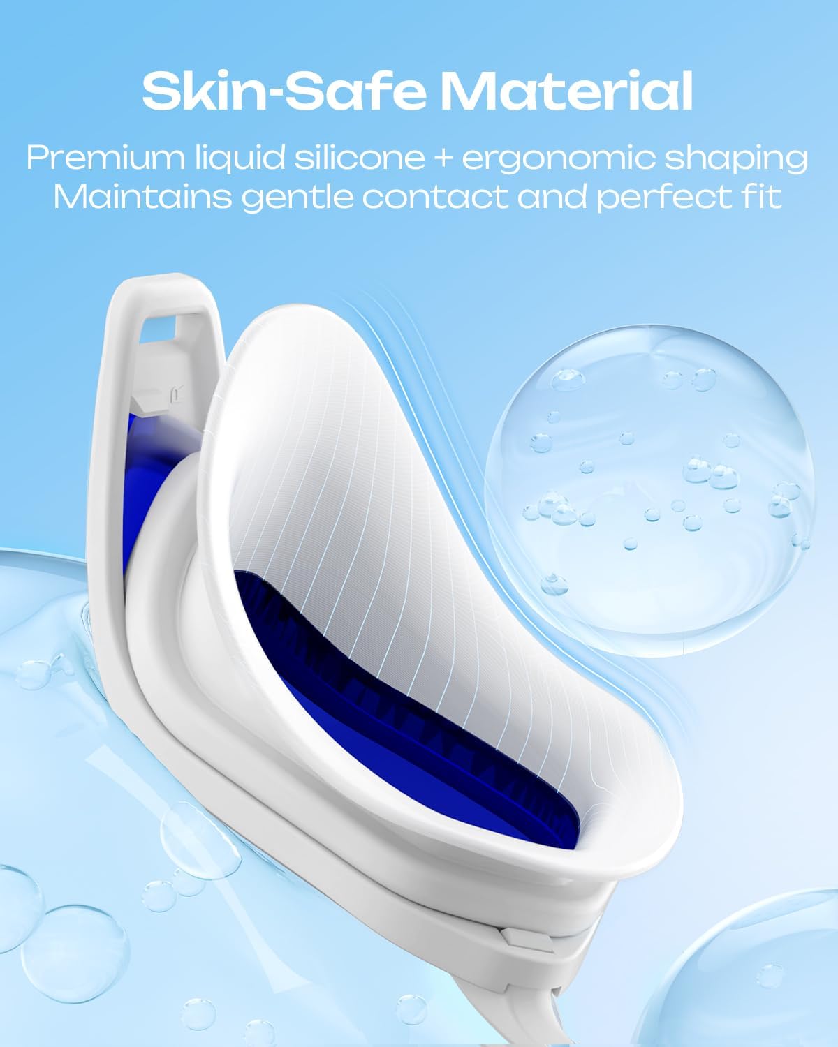 Swim Goggles, Unisex Adult Swimming Goggles for Men Women Youth - Anti Fog, Anti UV, No Leakage, HD Wider View - Image 6