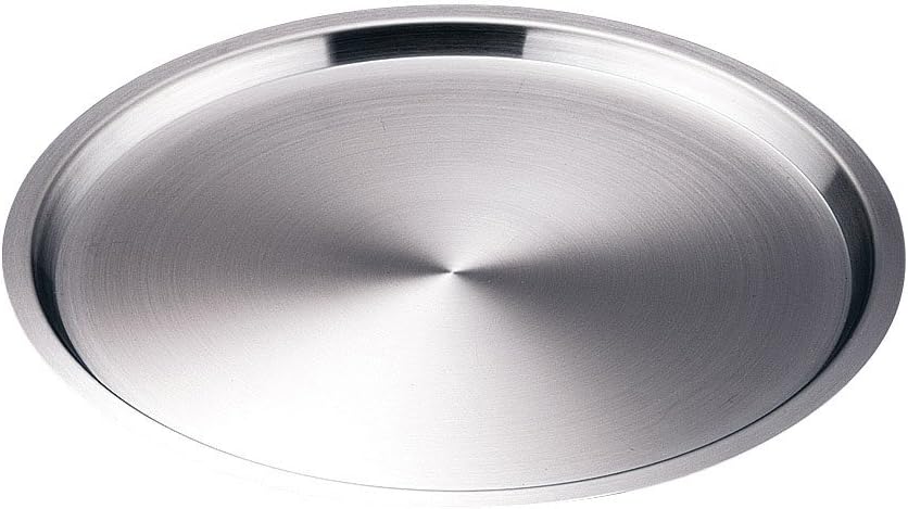 Murano HO-1656 Stainless Steel Pizza Pan, 12.6 inches (32 cm)