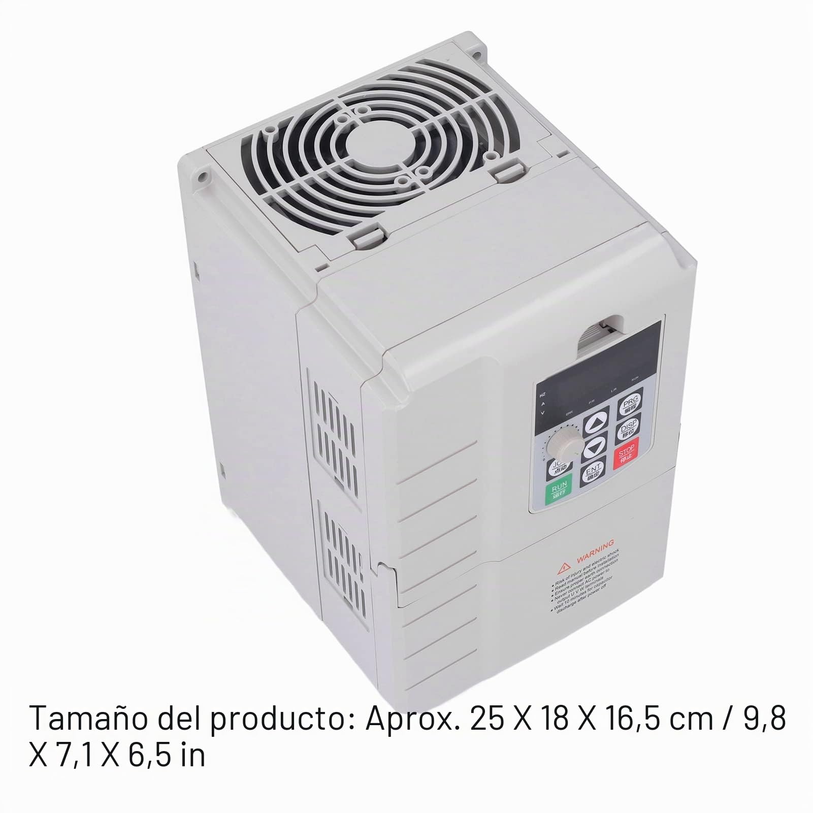 Convertidor de Frecuencia Regulador de Velocidad del Motor de 75 KW Entrada Monofásica de 220 V Salida Trifásica de 380 V Variador de Frecuencia