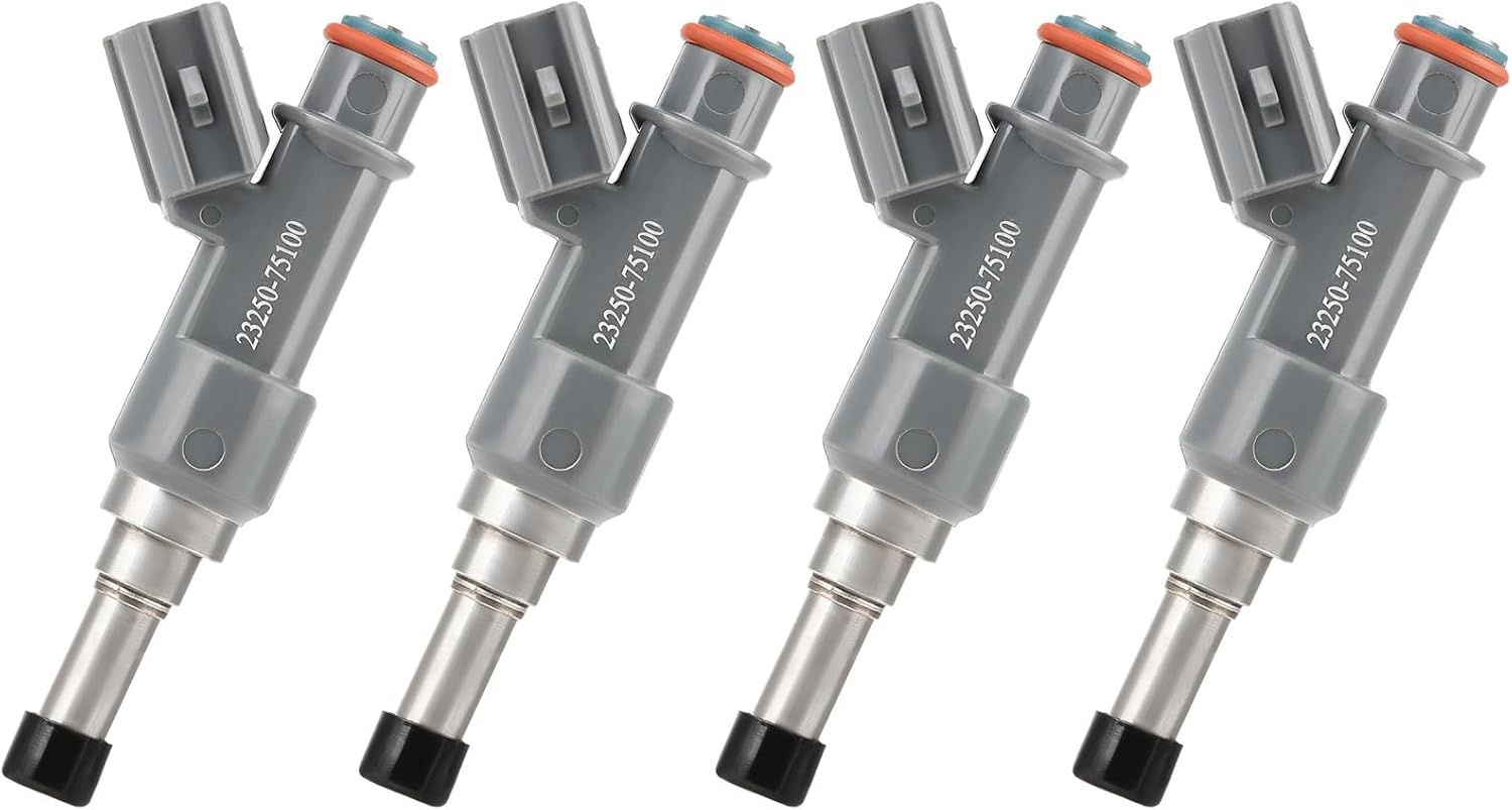 SCITOO Fuel Injectors Automotive Engine 12 Holes 4Pcs Replacement For Toyota For 4Runner 2010,For Toyota For Tacoma 2005-2013
