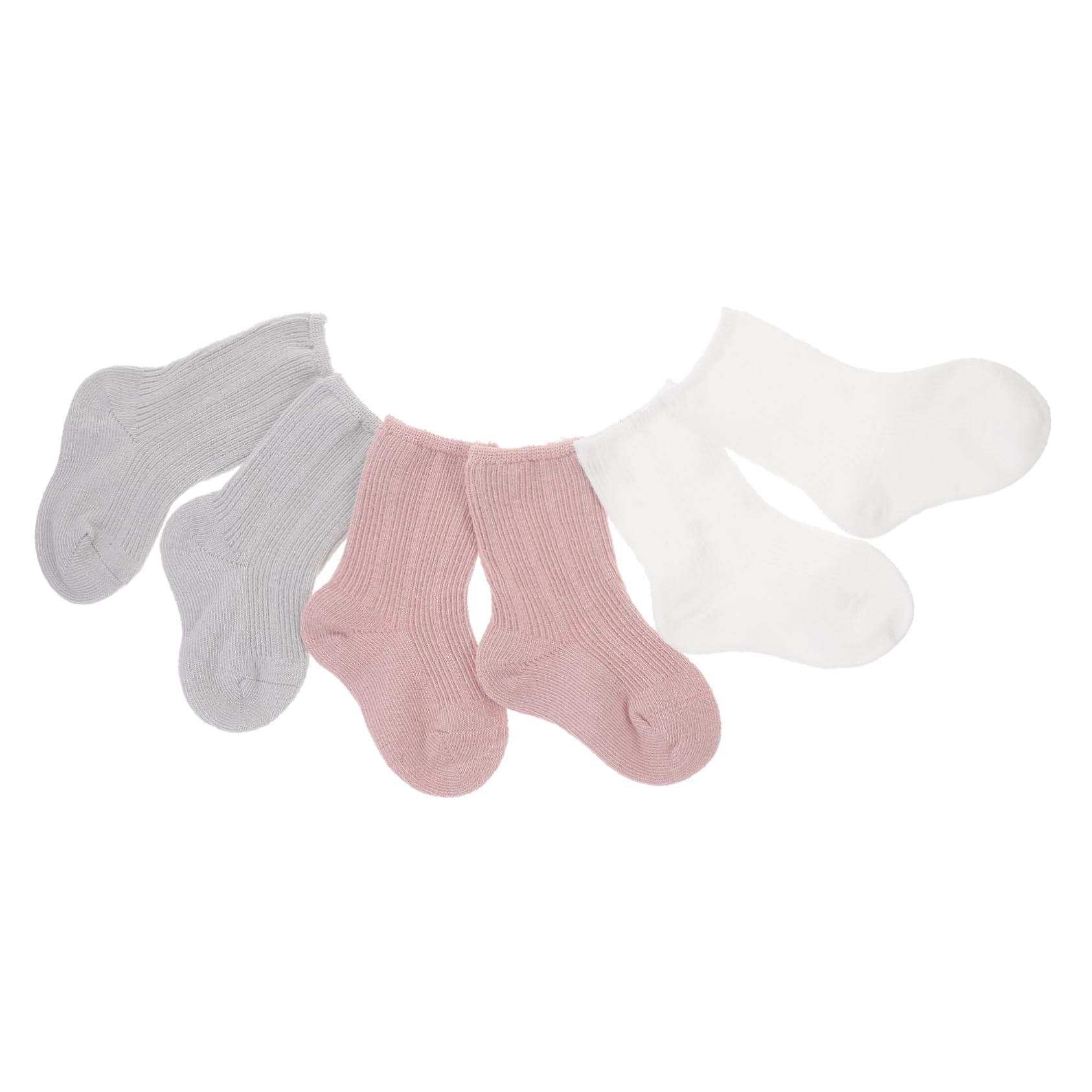 IWOWHERO Breathable Baby Socks Toddler Socks Size s Warm Newborn Socks Winter Toddler Socks 3 Pairs Pack