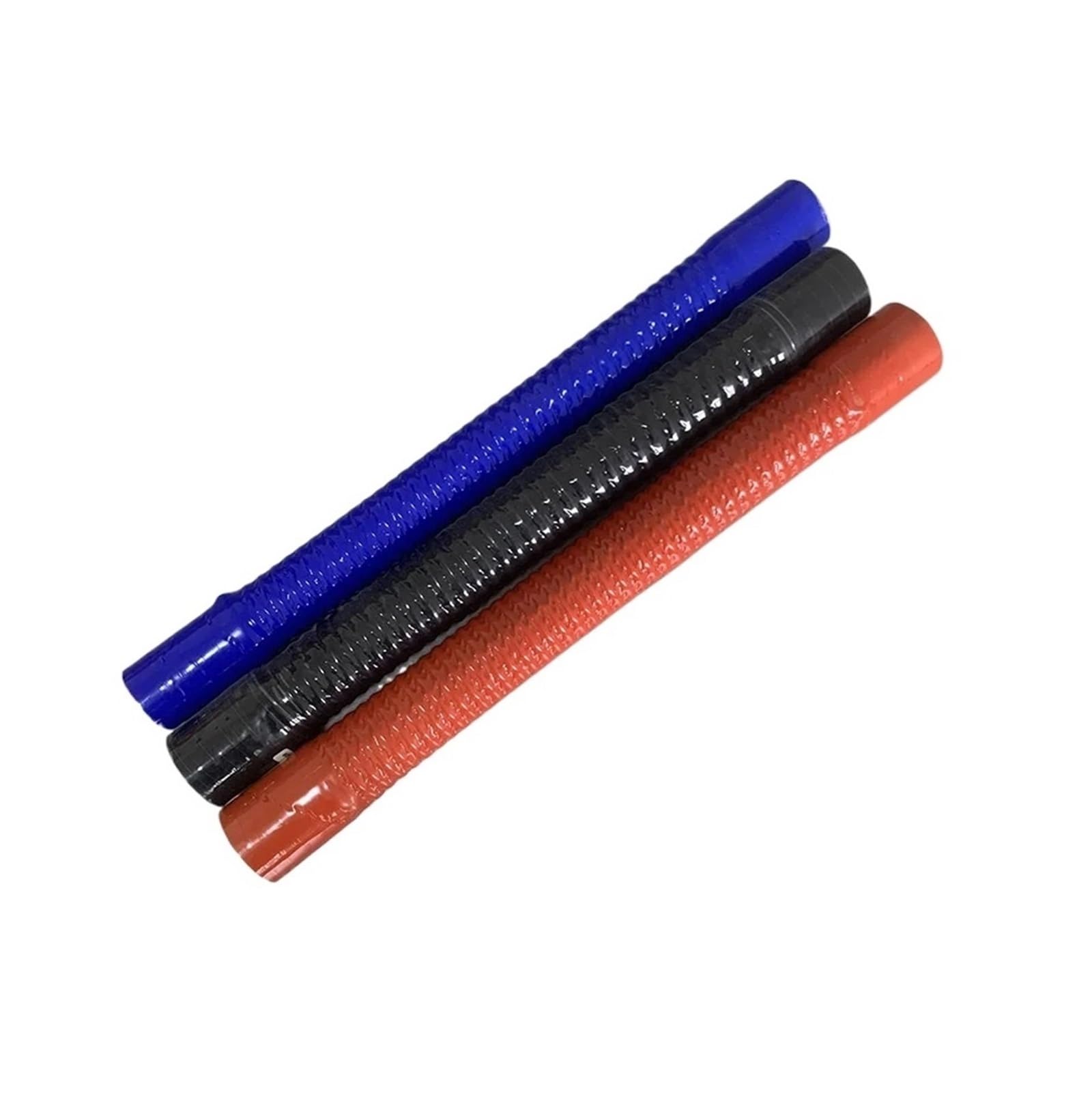 Manguera flexible silicona con abrazaderas térmica | Resiste calor y presión, flexible, para admisión aire y radiador(Blue 2clamps,400MM_ID 70MM)