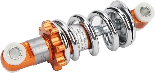 Miniatura 2 de Amortiguador de motocicleta, amortiguador de choque de motocicleta, resorte de amortiguación de 400 libras para 4.921in de paso de agujero mini