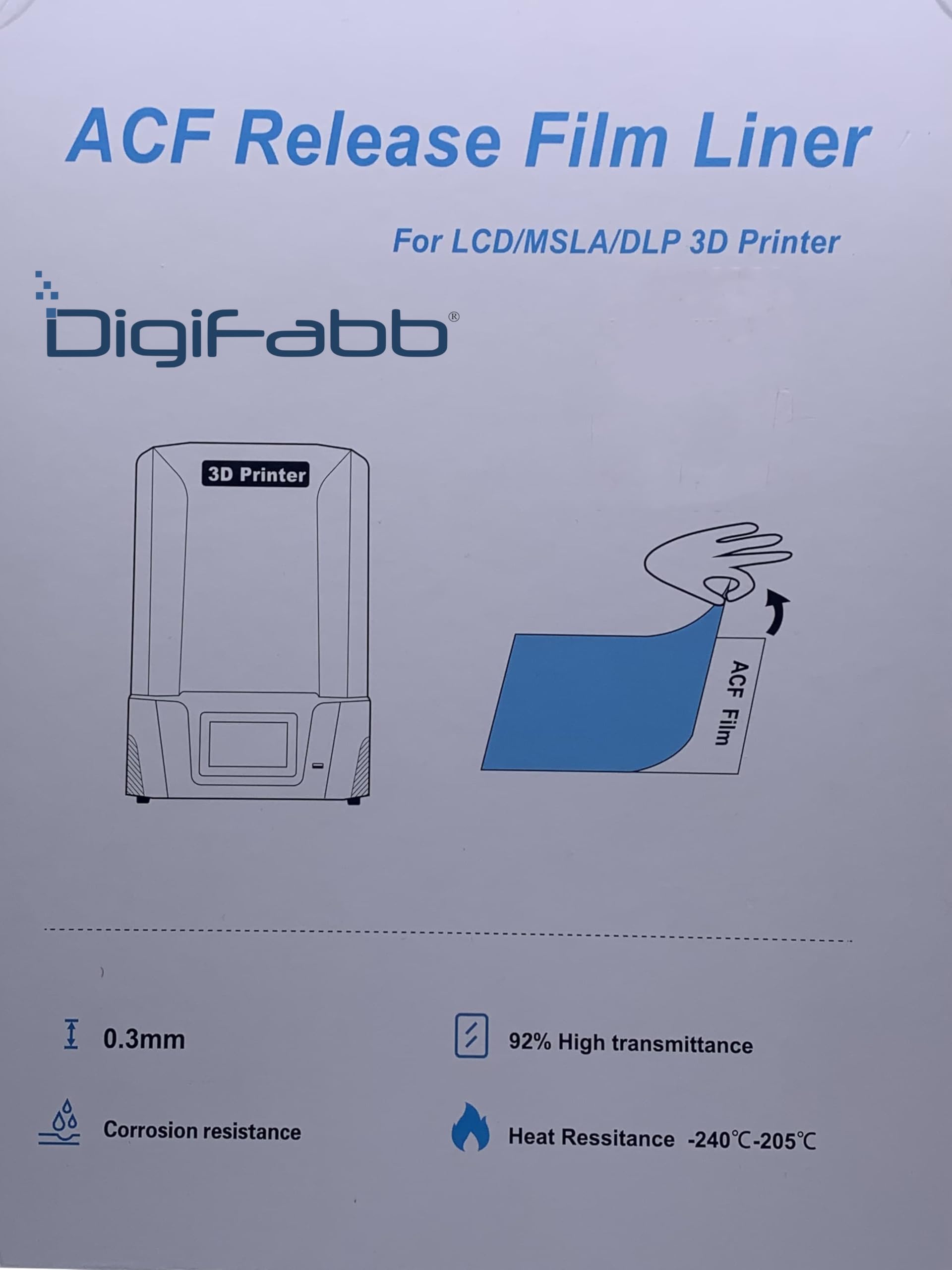 Digifabb A4 Size ACF Sheet for SLA/Resin/DLP/Jewelry 3D Printer - 300 microns (B0DDTFPXF6) Amazon Price History, Amazon Price Tracker