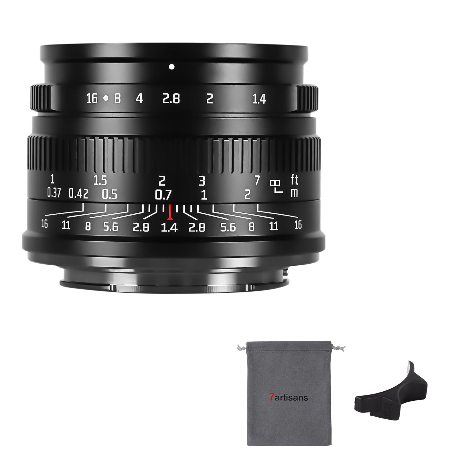 7artisans 35mm F1.4 Mark II APS-C Manual Focus Fixed Lens Large