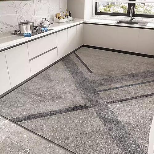 Tapis de cuisine rembourré idéal pour sécuriser et décorer votre grand espace