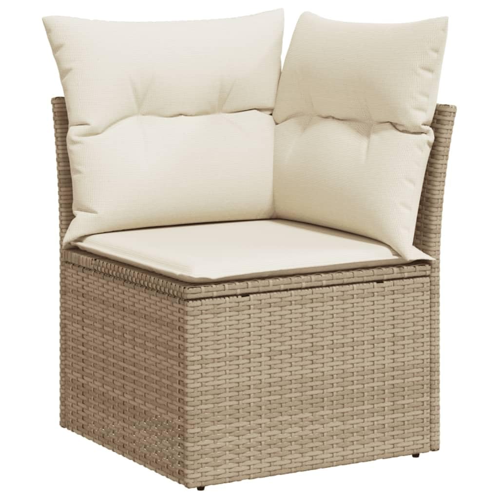 Homgoday Set Divano da Giardino 13 pz con Cuscini Beige in Polyrattan, Divani da Esterno Giardino, Set Salotto da Esterno, Set Salotto da Giardino, Divanetti da Esterno Type3228158