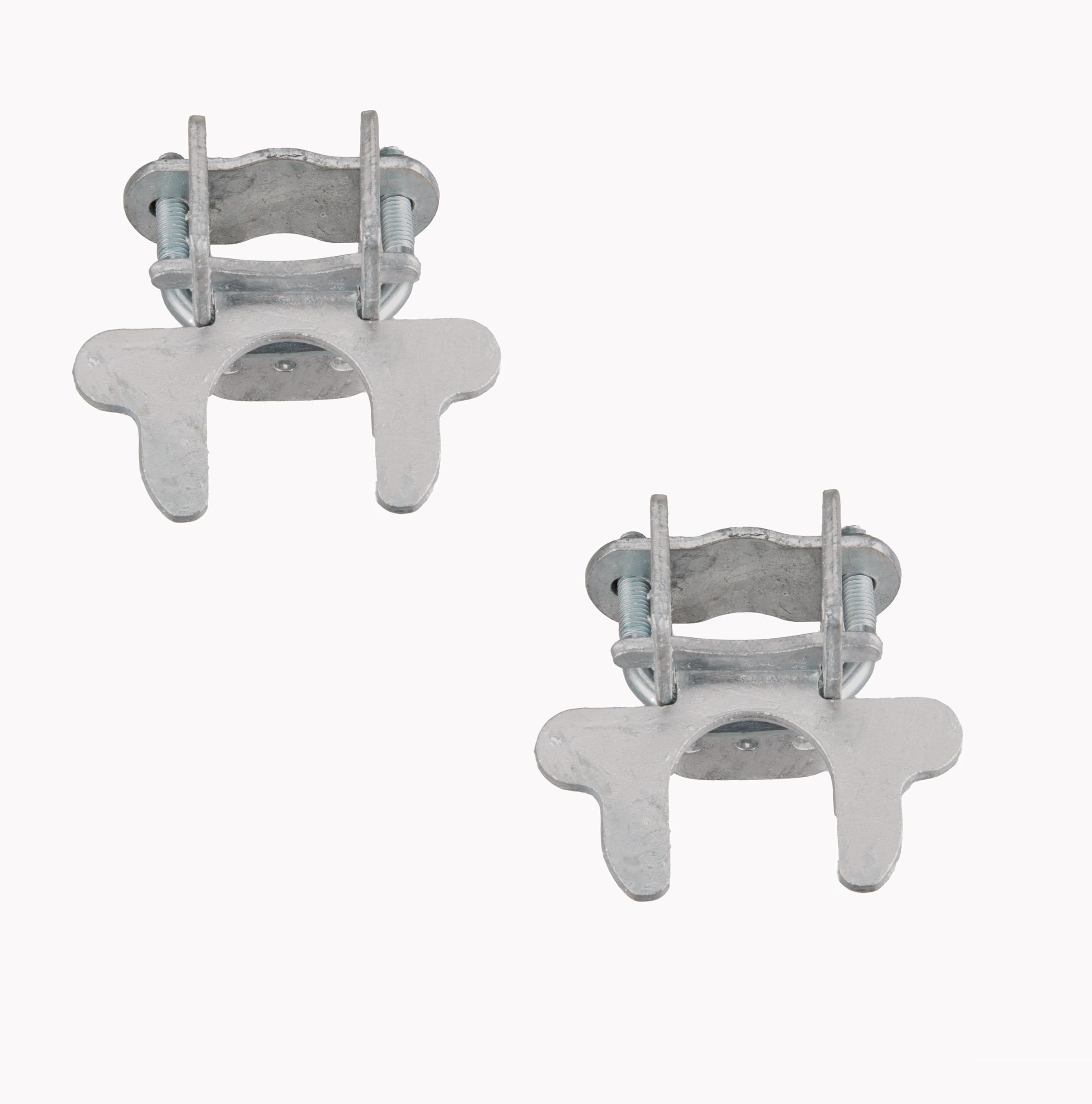 1-3/8" x 1-3/8" Kennel Gate Latch, Chain Link Dog Kennel Latch, for 1-3/8" Kennel Gate Frame & 1-3/8" Kennel Panel Frame, U-Bolt & Nuts Included,