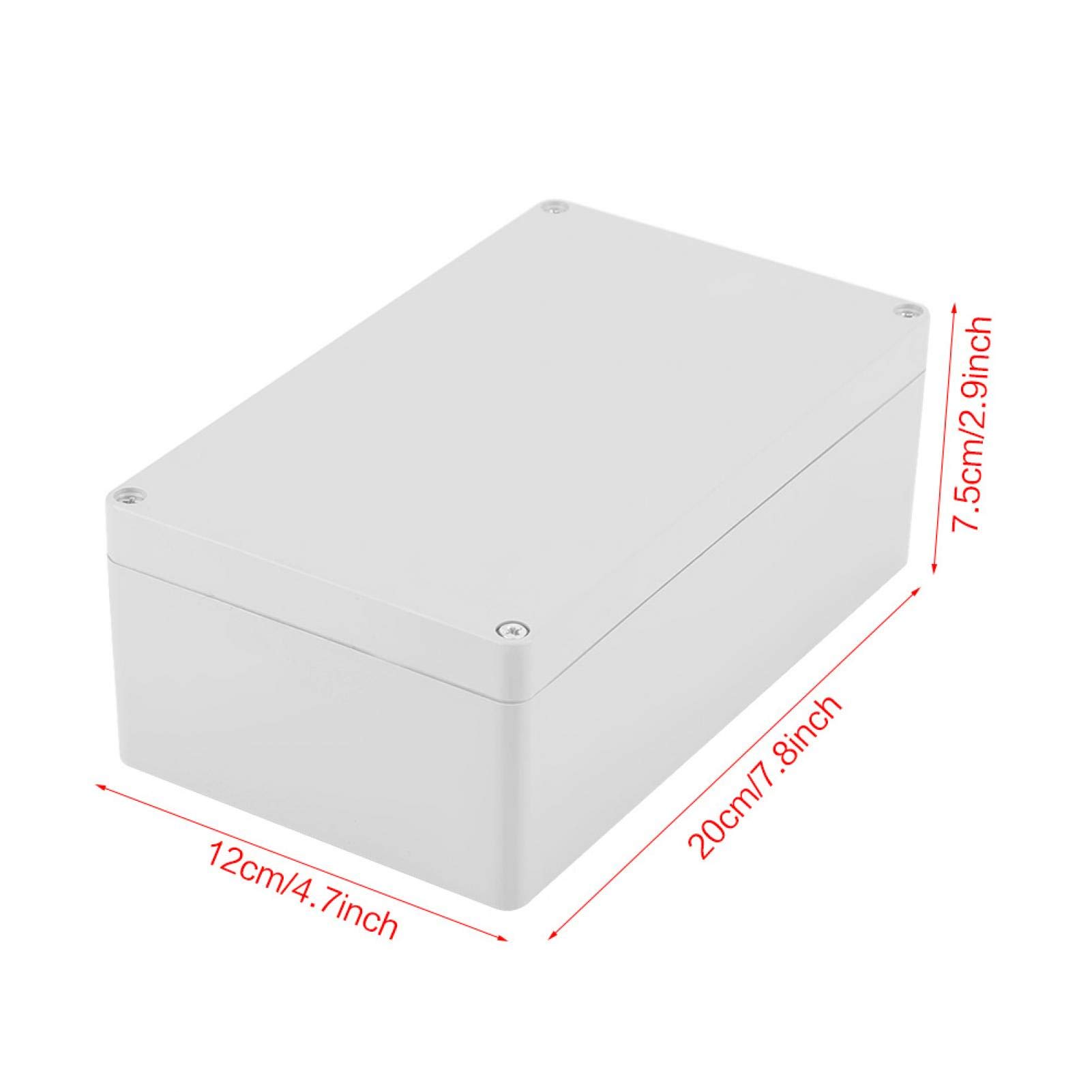 Project Elektronische behuizing Instrument Case, Waterbestendige IP65 / IP66 ABS Elektrische Terminal Project, bedrading Junction Connection Box, buiten waterdichte behuizing geval