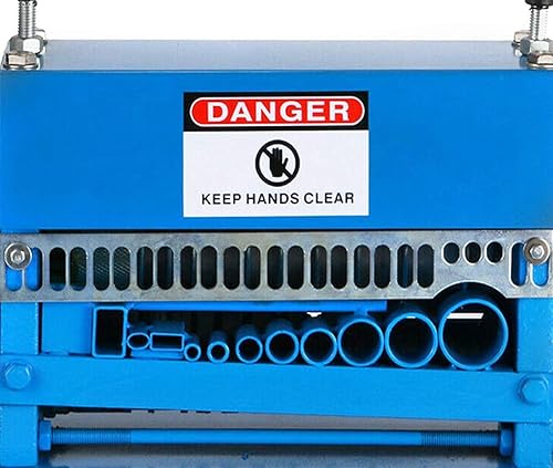 Miniatura 3 de INTBUYING Máquina peladora de cables de cable, Máquina peladora automática eléctrica de alambre, Pelador de tiras de cable de cobre de chatarra de