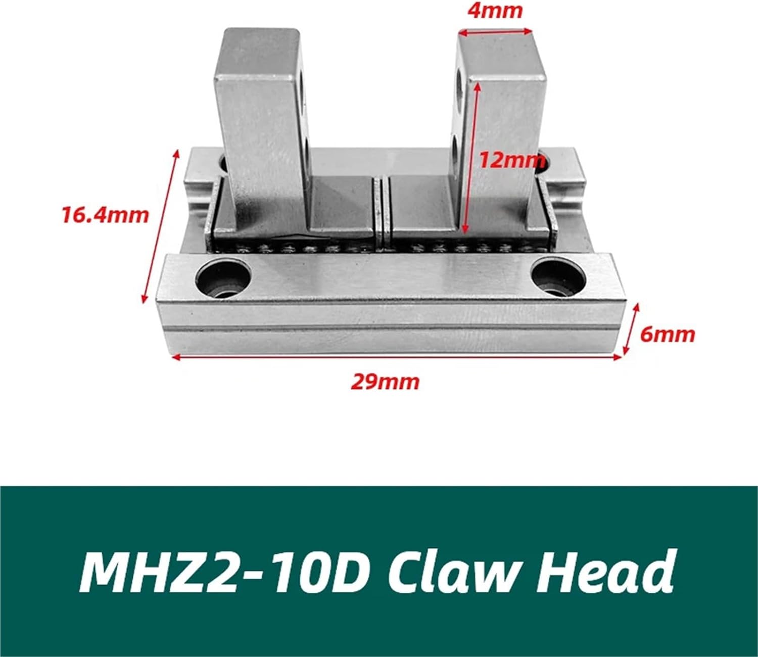 MHZ2 MHZL2 10D Parallel Style Pneumatic Air Gripper Cylinder MHZ2 16D 20D 25D 32D 40D Double Acting Gripper Cylinder(MHZ2-10D Claw Head)