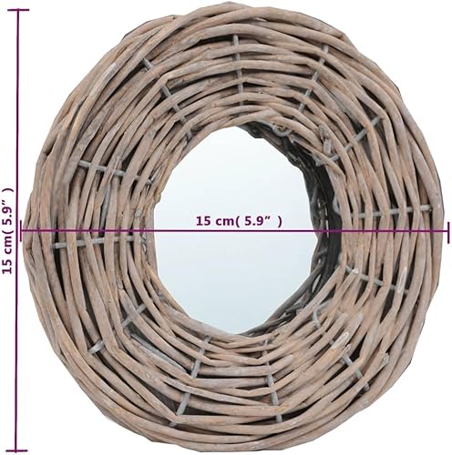 Miniatura 5 de Espejos, espejo de pasillo, espejo para sala de estar, Espejos decorativos de Pared, espejo de dormitorio, espejo de oficina, accesorios de montaje