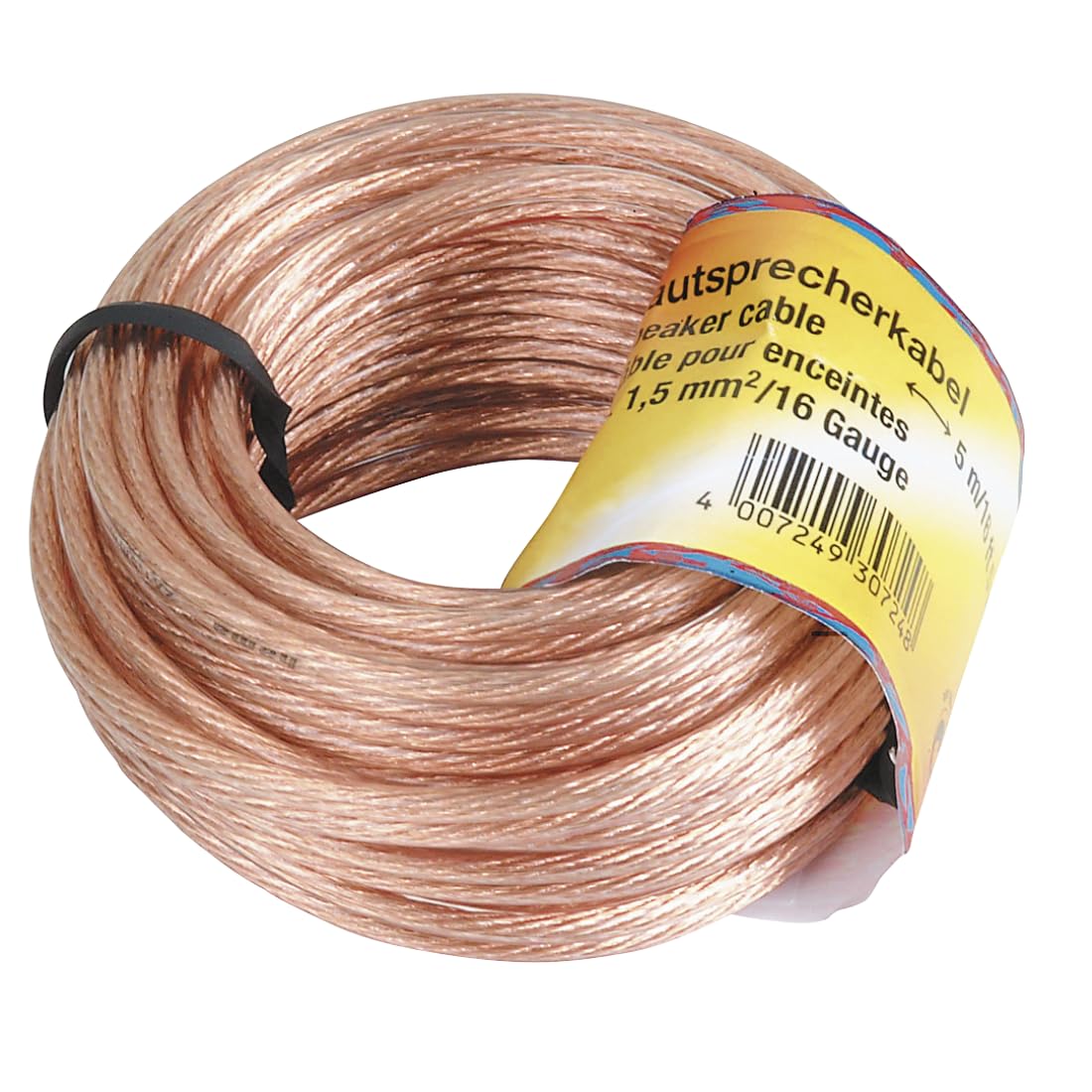Hama – Speaker cable, 2 x 1.5 mm², 10 meters