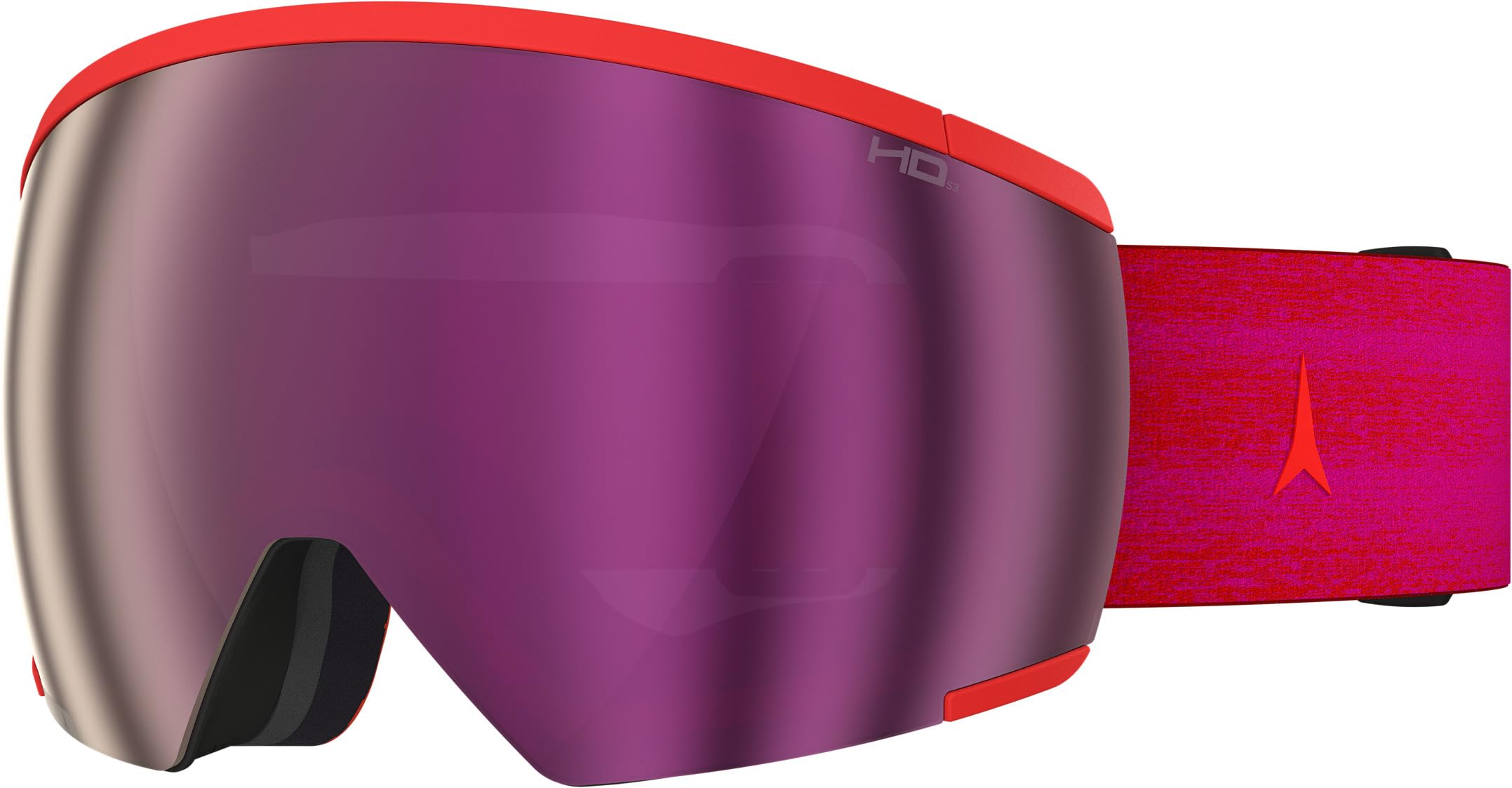 ATOMIC Redster L HD Ski Goggles I Large Ski & Snowboard Goggles with HD Lens Technology for Clear Vision I Women's & Men's Ski Goggles with Live Fit Frame for Custom Fit