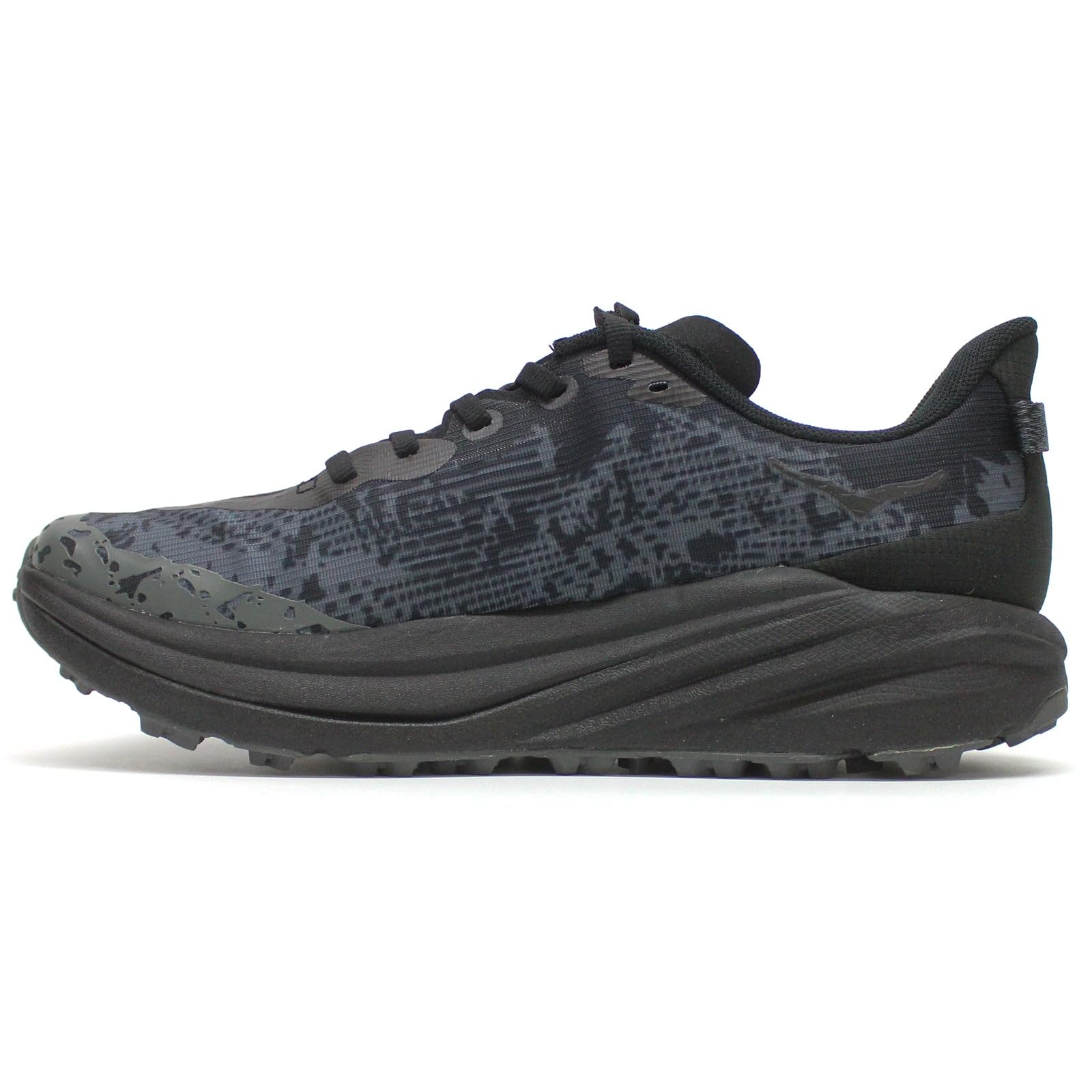 Hoka Speedgoat 6 (Big Kid) Sneaker, Obsidian/Outer Orbit, 6.5 US Unisex