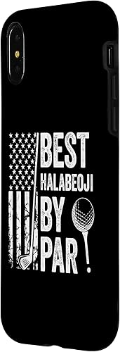Miniatura 2 de iPhone XXS Best Halabeoji By Par USA Flag Golf Father's Day Golfing Dad Case