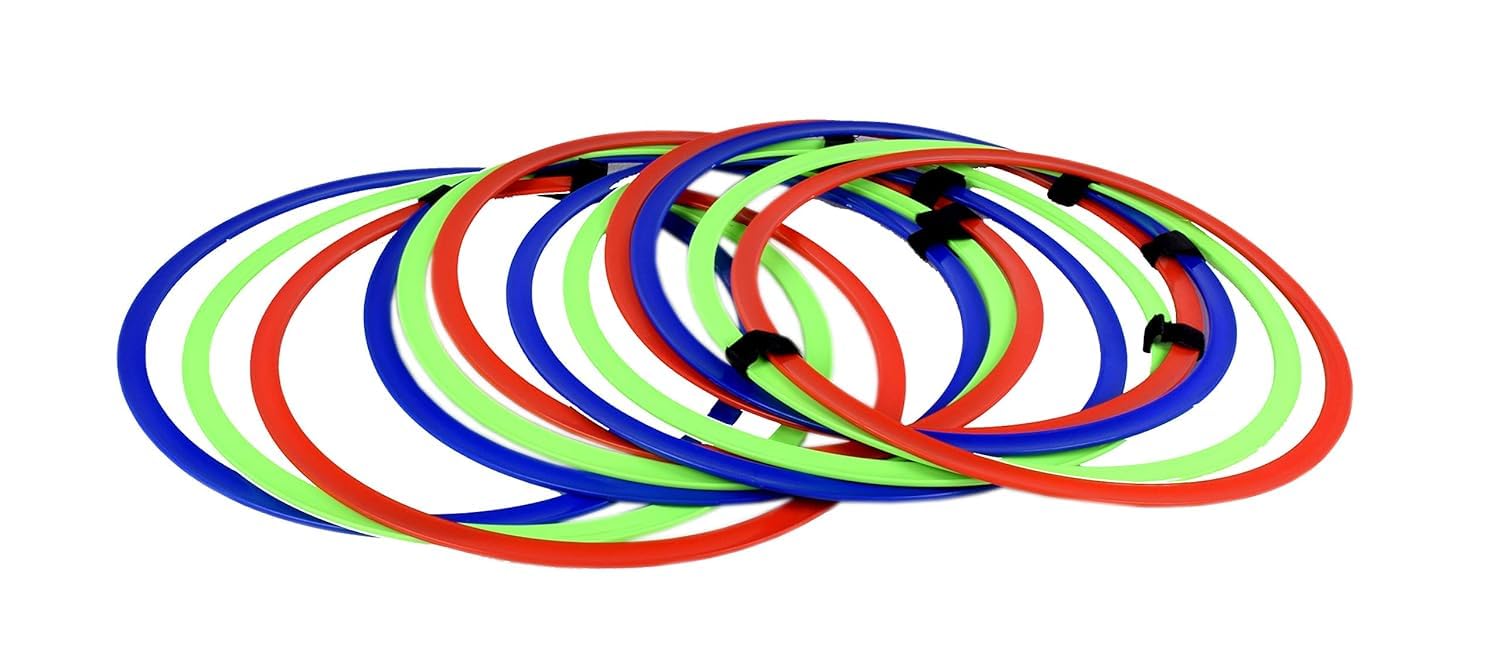 M G T R Agility Ring Training Ladder | Sports Soccer Football Speed | 18 inches for Speed Training, Fitness Equipment for Speed Agility Training (Pack of 4)-image-41