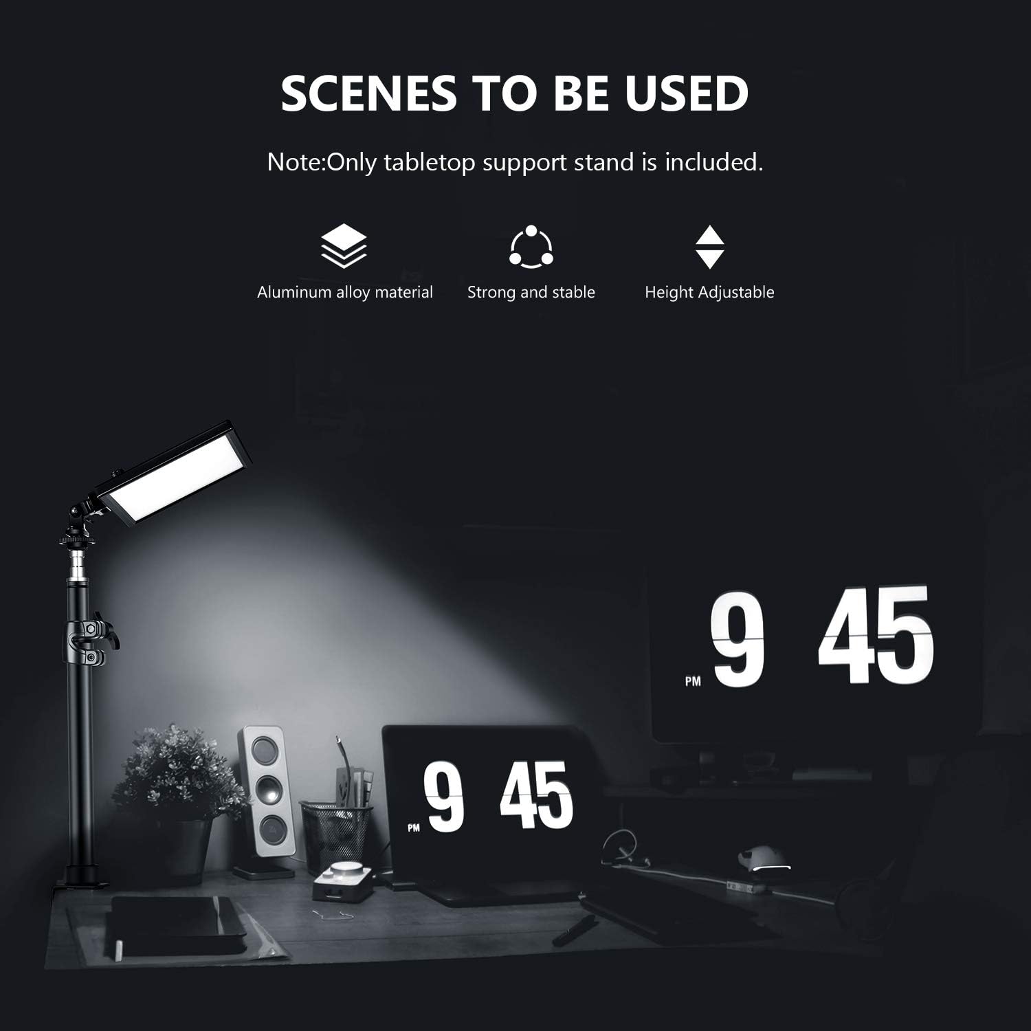 Promo 40% OFF Neewer Tabletop Light Stand Clip Stand with 1/4inch Screw for Ring Light and LED Light, Aluminum Alloy, Adjustable 12.5-20.6 inches/32-52cm for Make Up, Live Streaming, Photo Video Shooting Super Cheap 🛒 Neewer Tabletop Light Stand Clip Stand with 1/4inch Screw for Ring Light and LED Light, Aluminum Alloy, Adjustable 12.5-20.6 inches/32-52cm for Make Up, Live Streaming, Photo Video Shooting