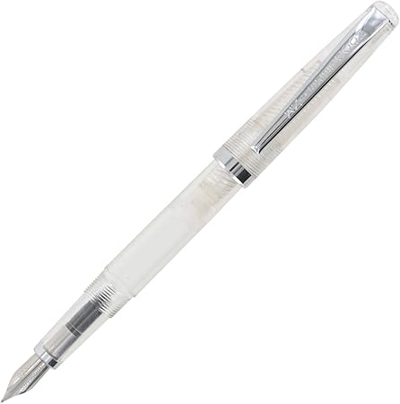 Noodler's Ink Piston Fill Flex Nib Clear Demonstrator Medium Point Fountain Pen - ND-17000 Noodler's Ink Piston Fill Flex Nib Clear Demonstrator Medium Point Fountain Pen - ND-17000